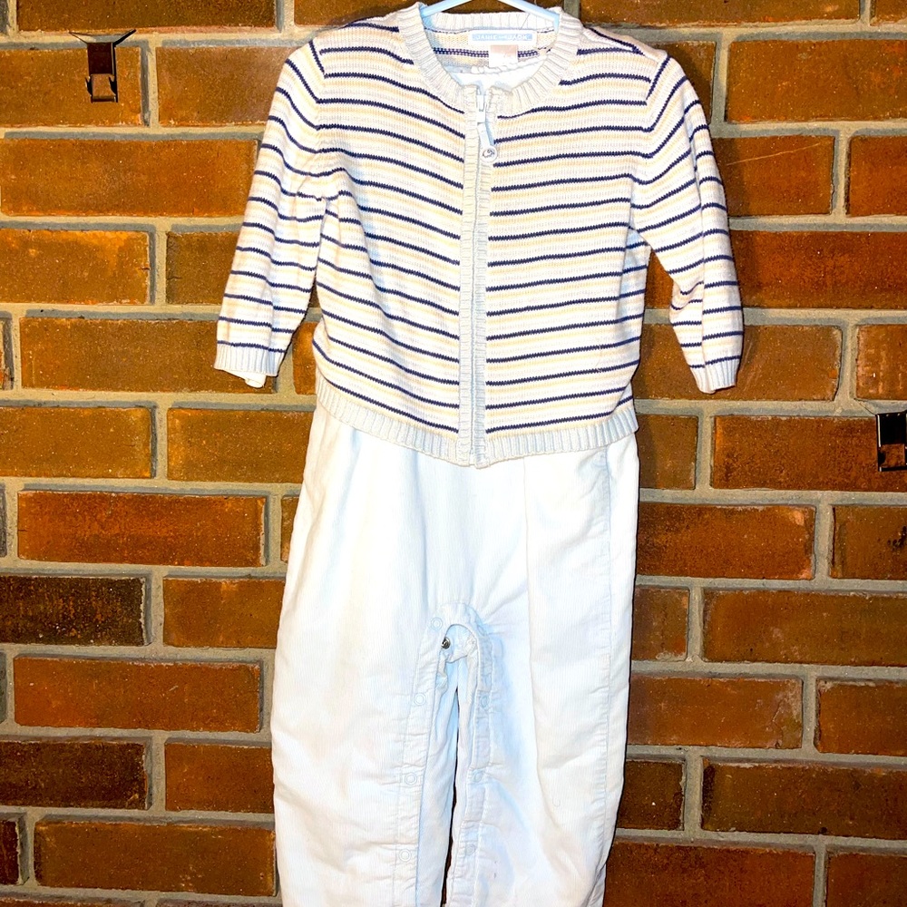 Janie and Jack toddler boy 3 piece outfit